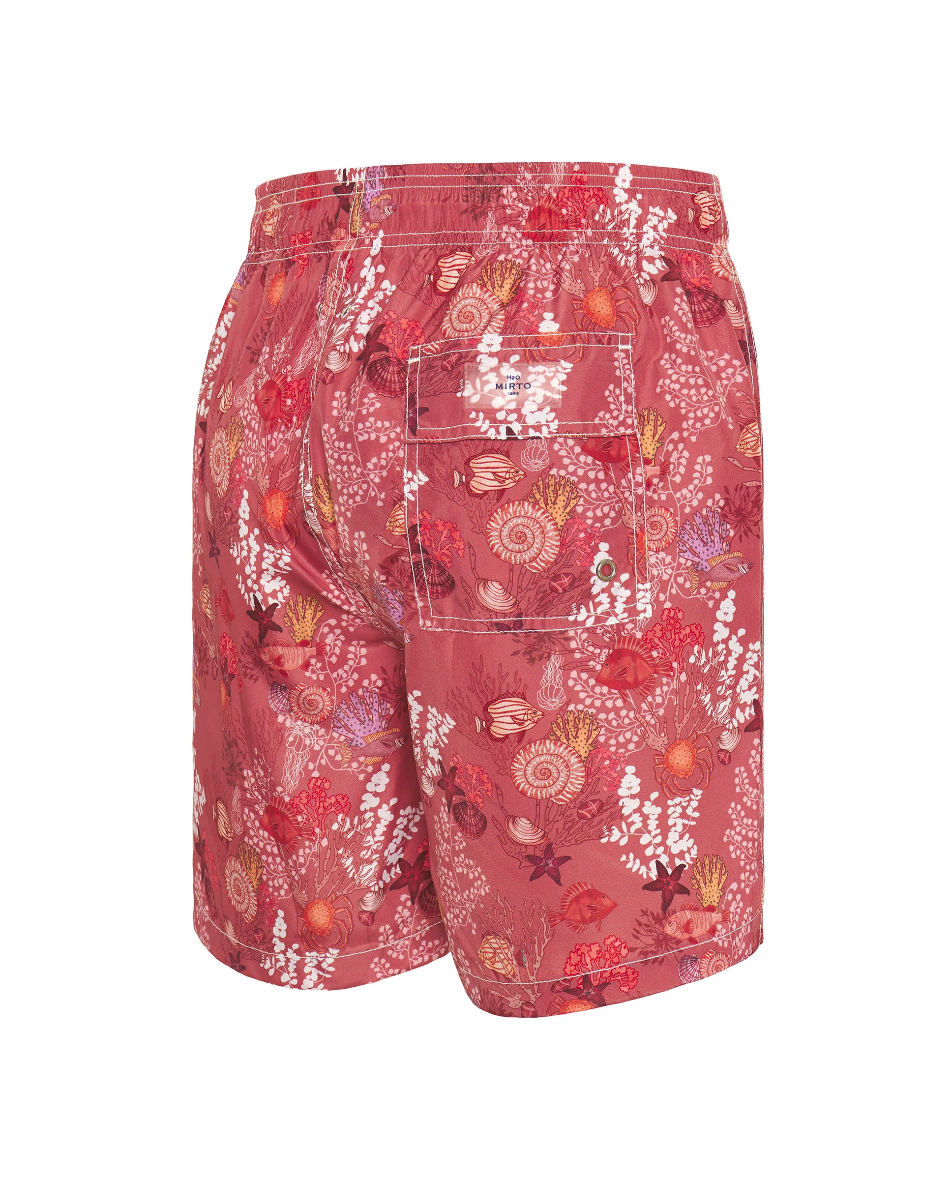 Bañador estampado fauna marina en fondo fucsia - Image 5