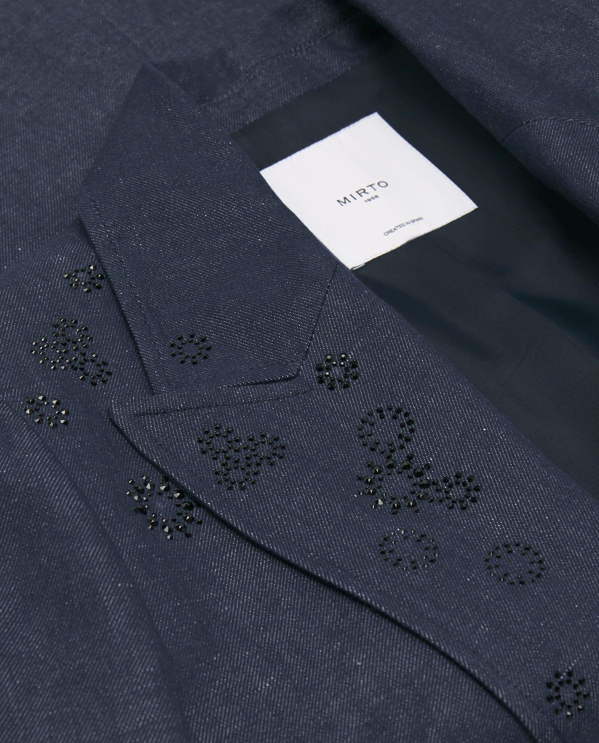 Blazer denim con aplicaciones - Image 5