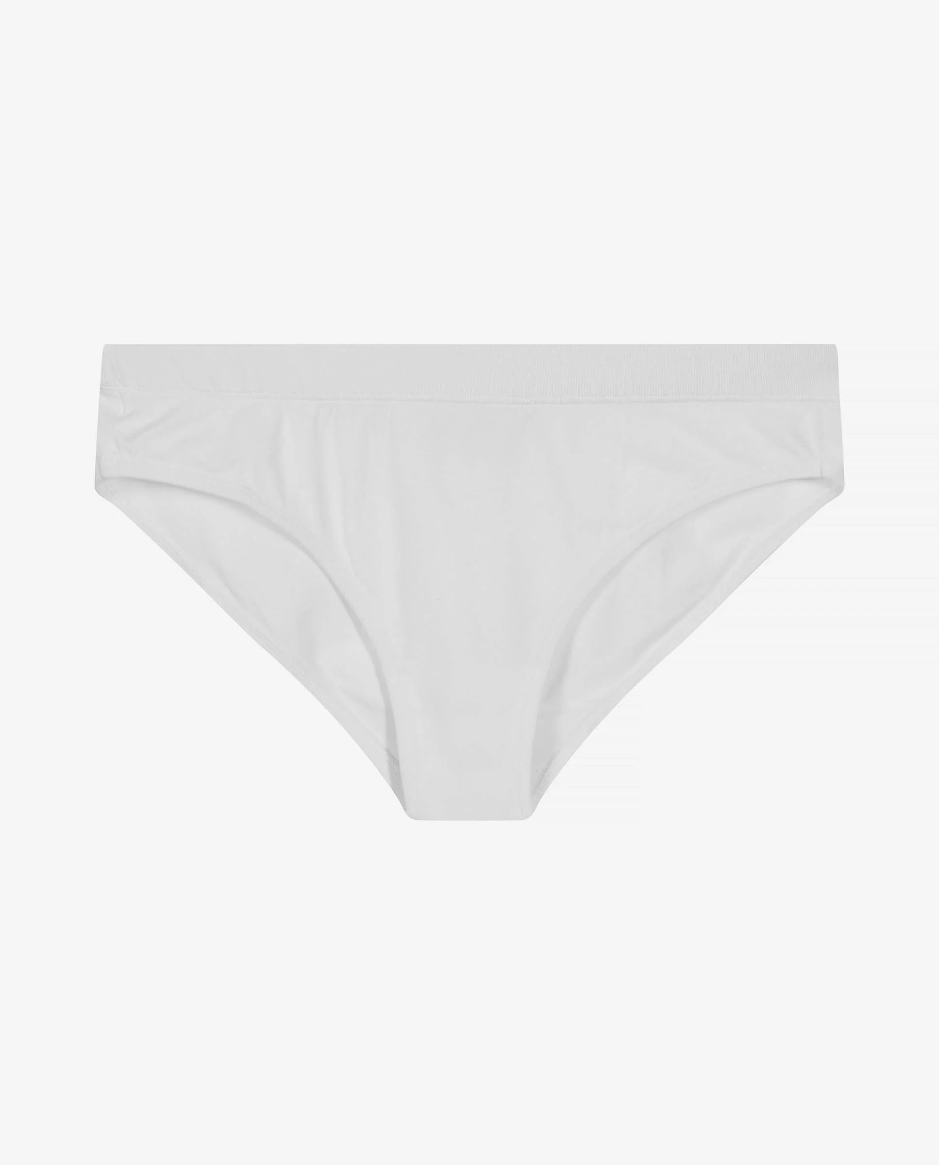 Braguita hipster modal elástico cintura alta blanca - Image 5