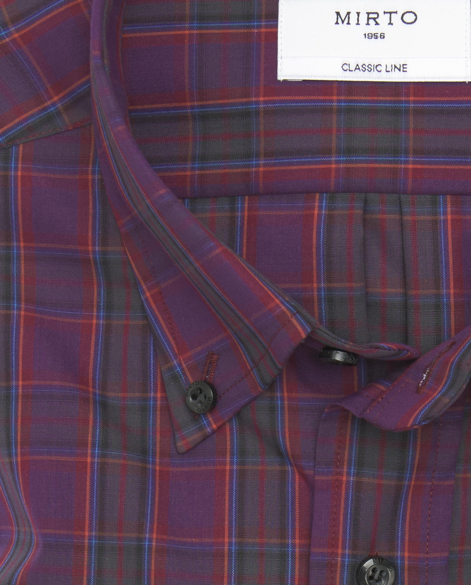 Camisa casual cuadros de algodón - Image 2