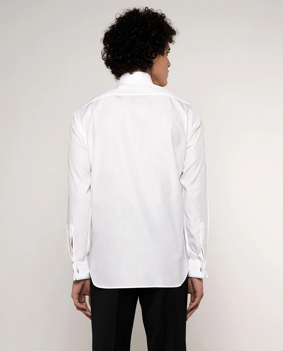 Camisa esmoquin con pecherín de piqué classic - Image 3