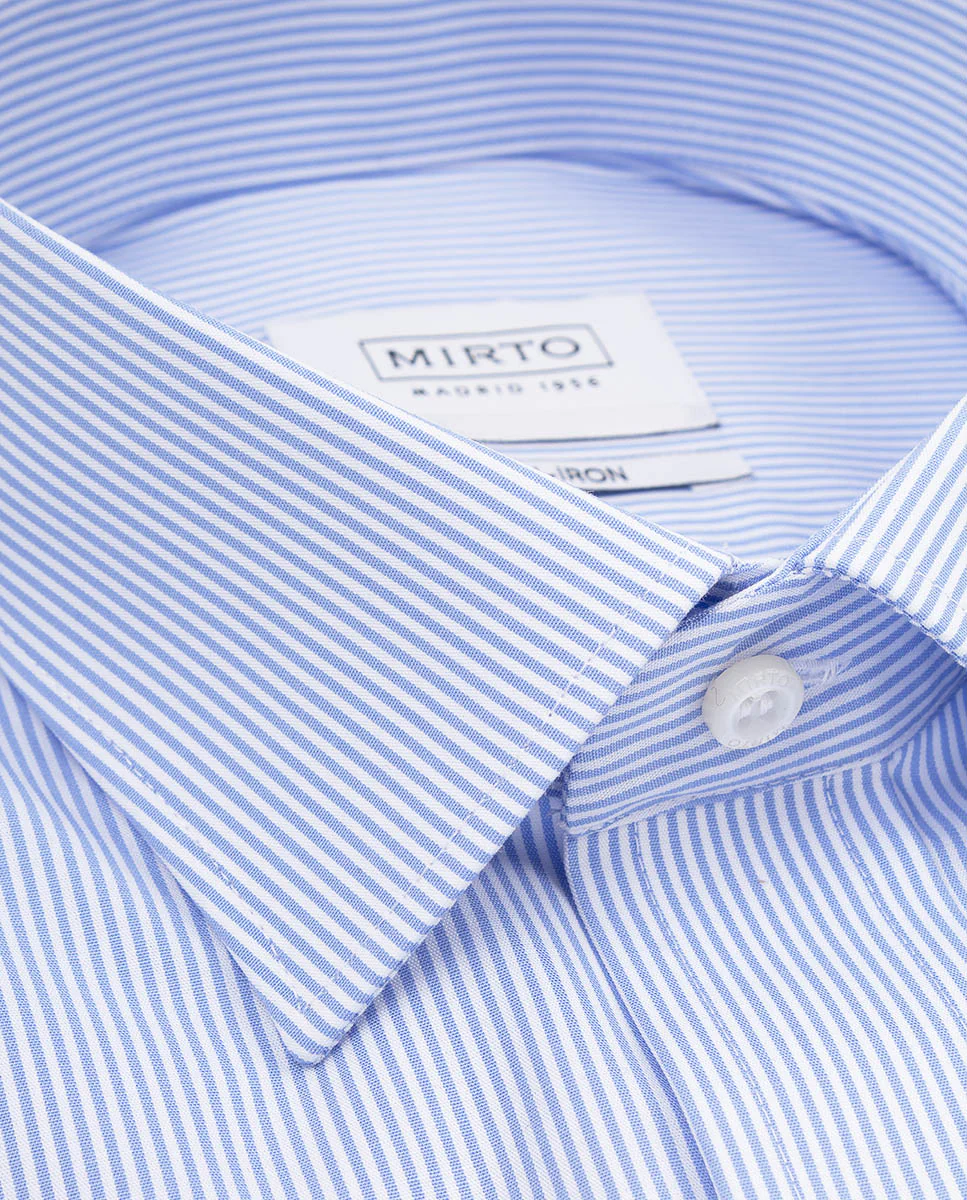 Camisa travelshirt big&tall rayas azul - Image 5