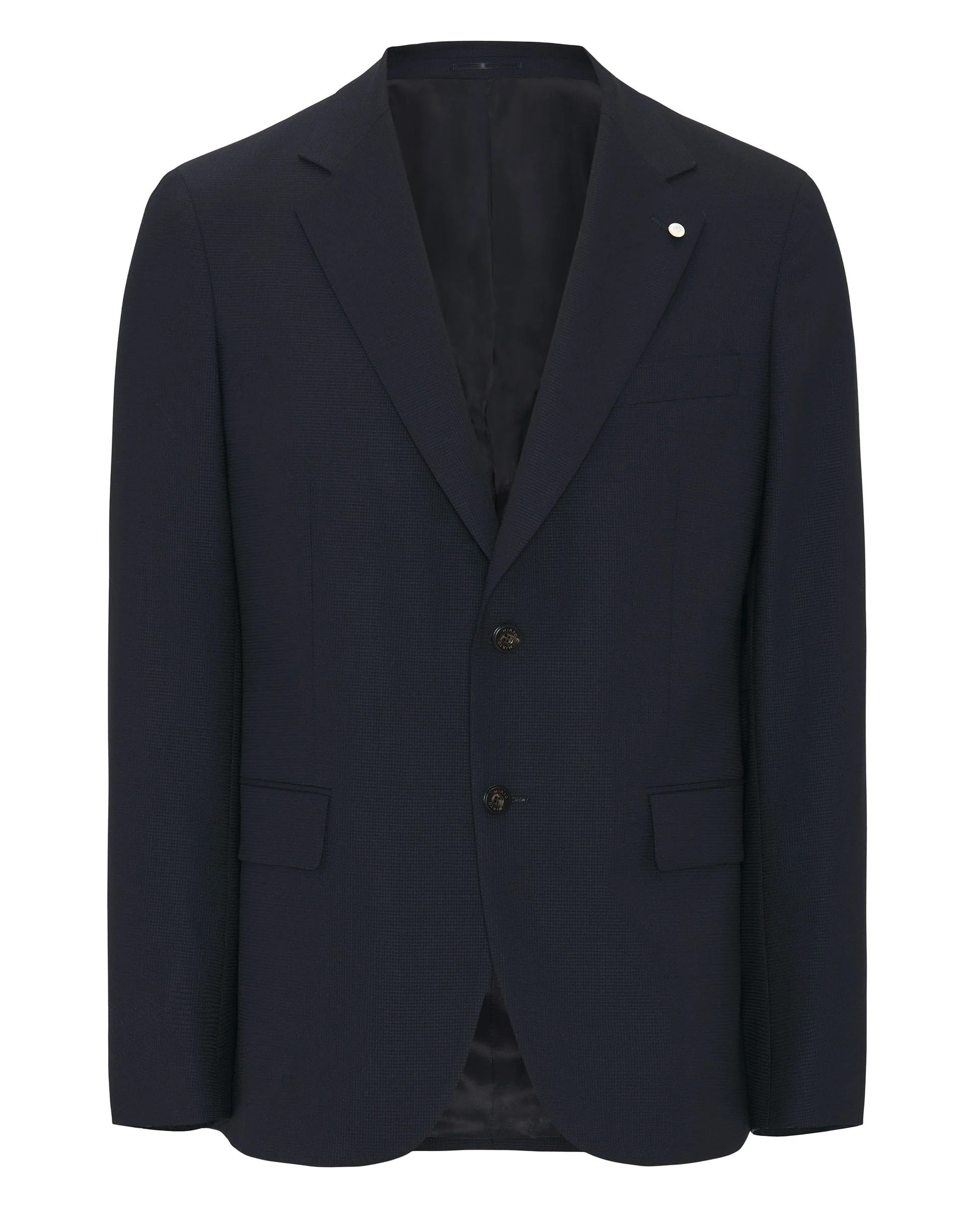 Chaqueta azul oscuro microestructura - Image 4
