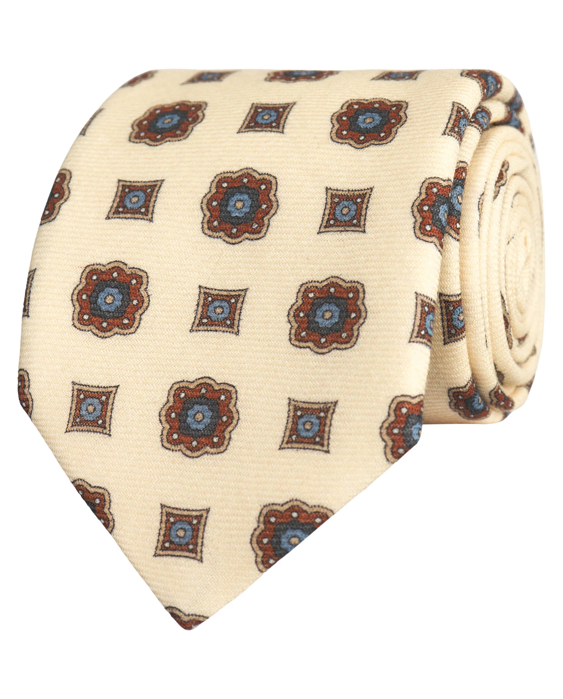 Corbata de Lana estampada