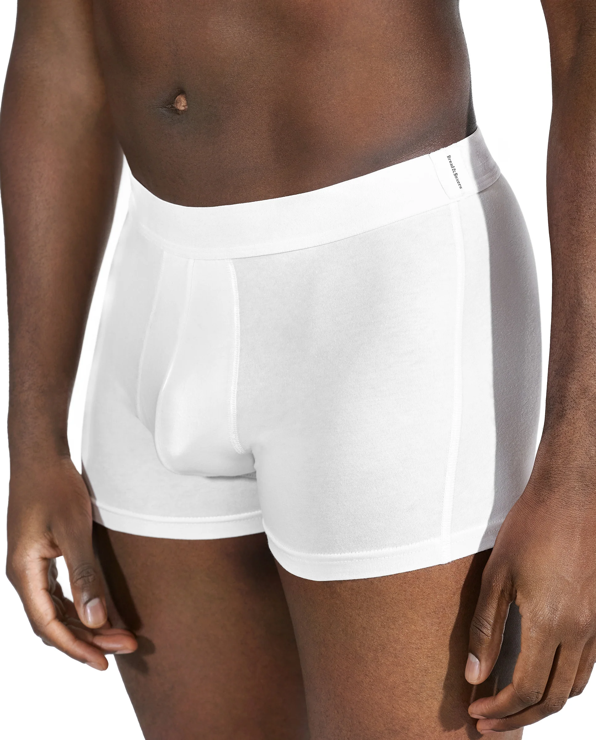 Pack 3 boxer trunk de algodón orgánico blanco - Image 5
