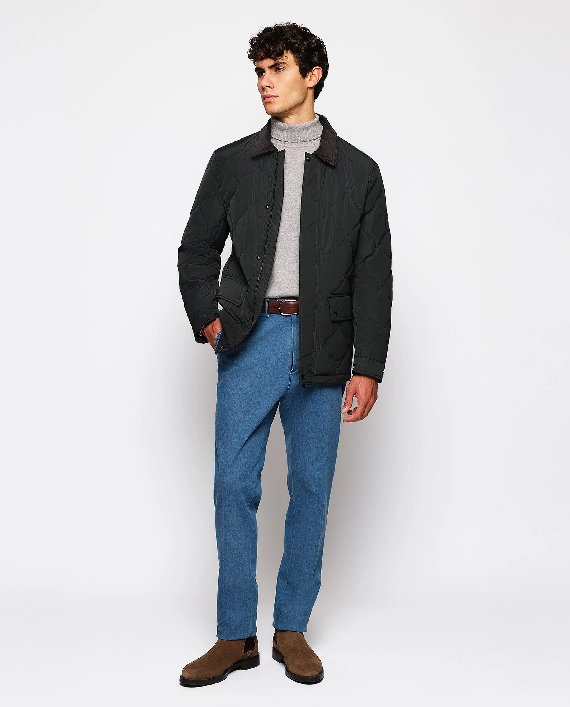 Pantalón regular fit denim azul claro - Image 3