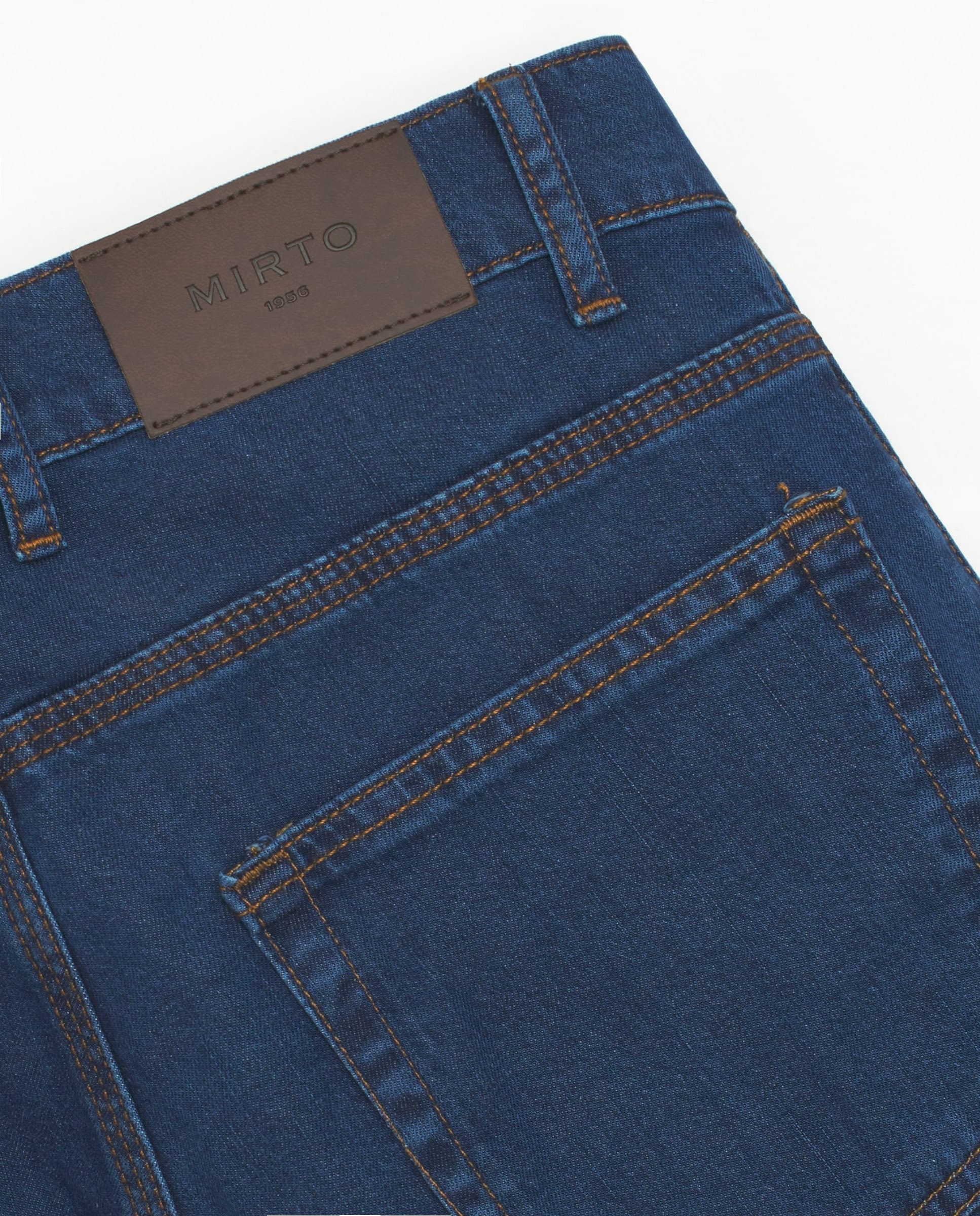 Pantalón denim 5 bolsillos tencel y algodón azul - Image 6