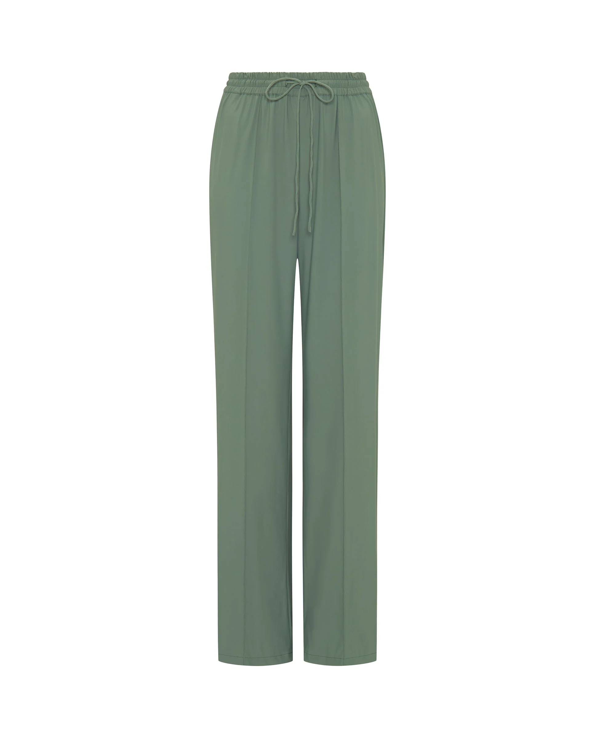 Pantalón verde stretch en tejido técnico - Image 4