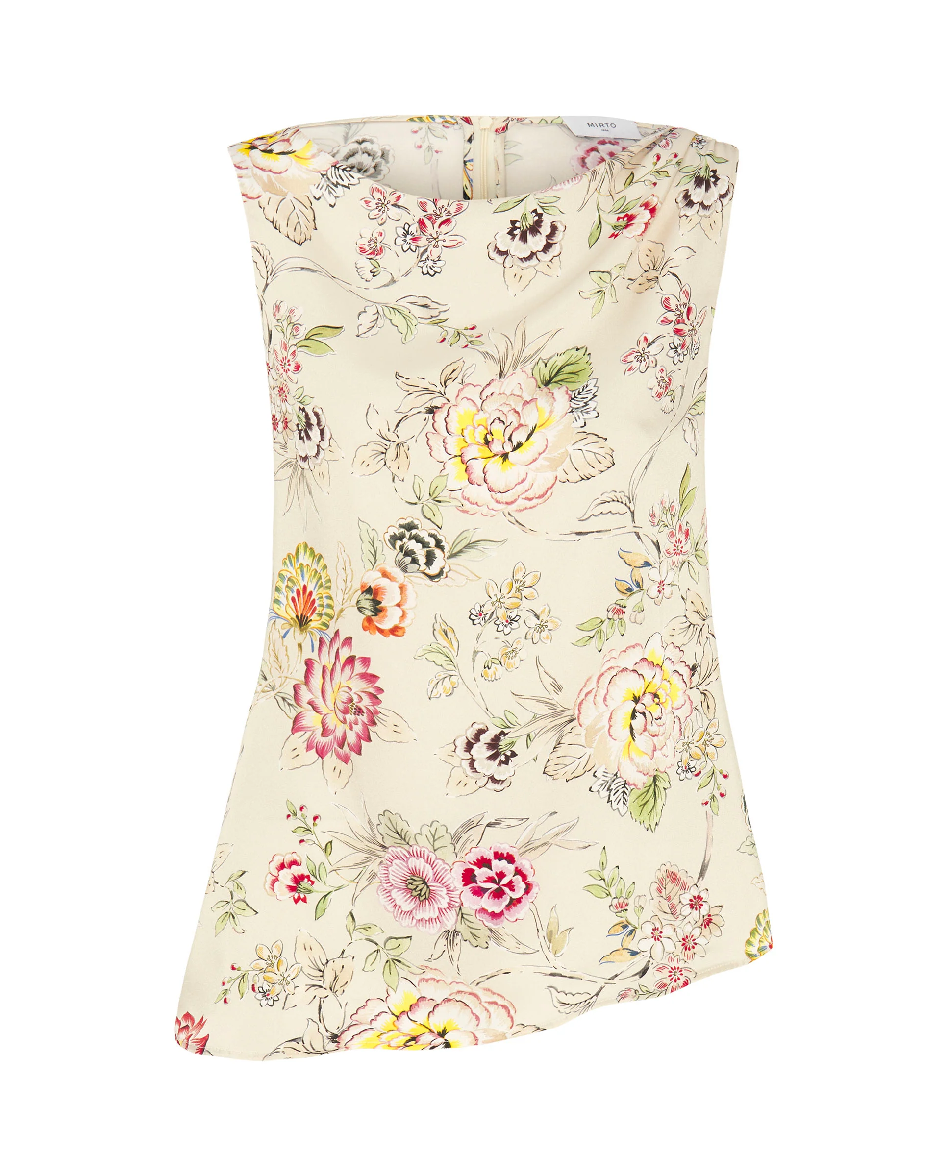 Top asimétrico estampado floral - Image 4