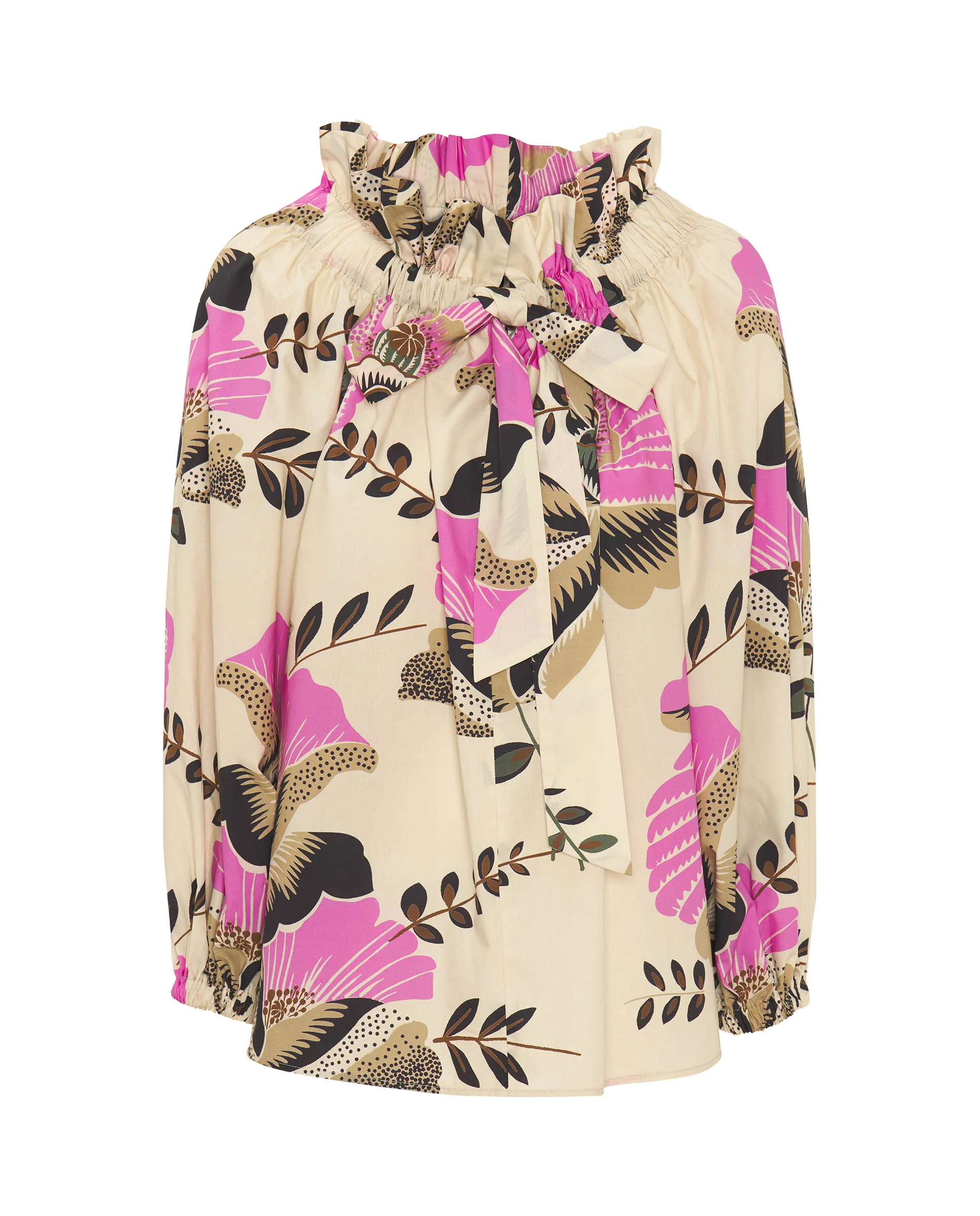 Top estampado floral de algodón - Image 4