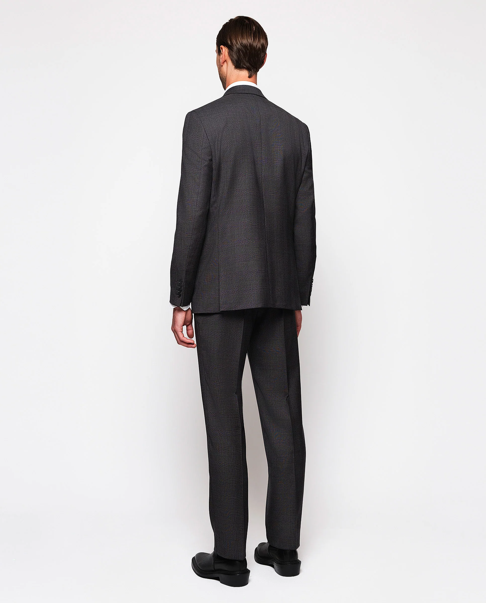 Traje cuadro Príncipe de Gales gris - Image 2