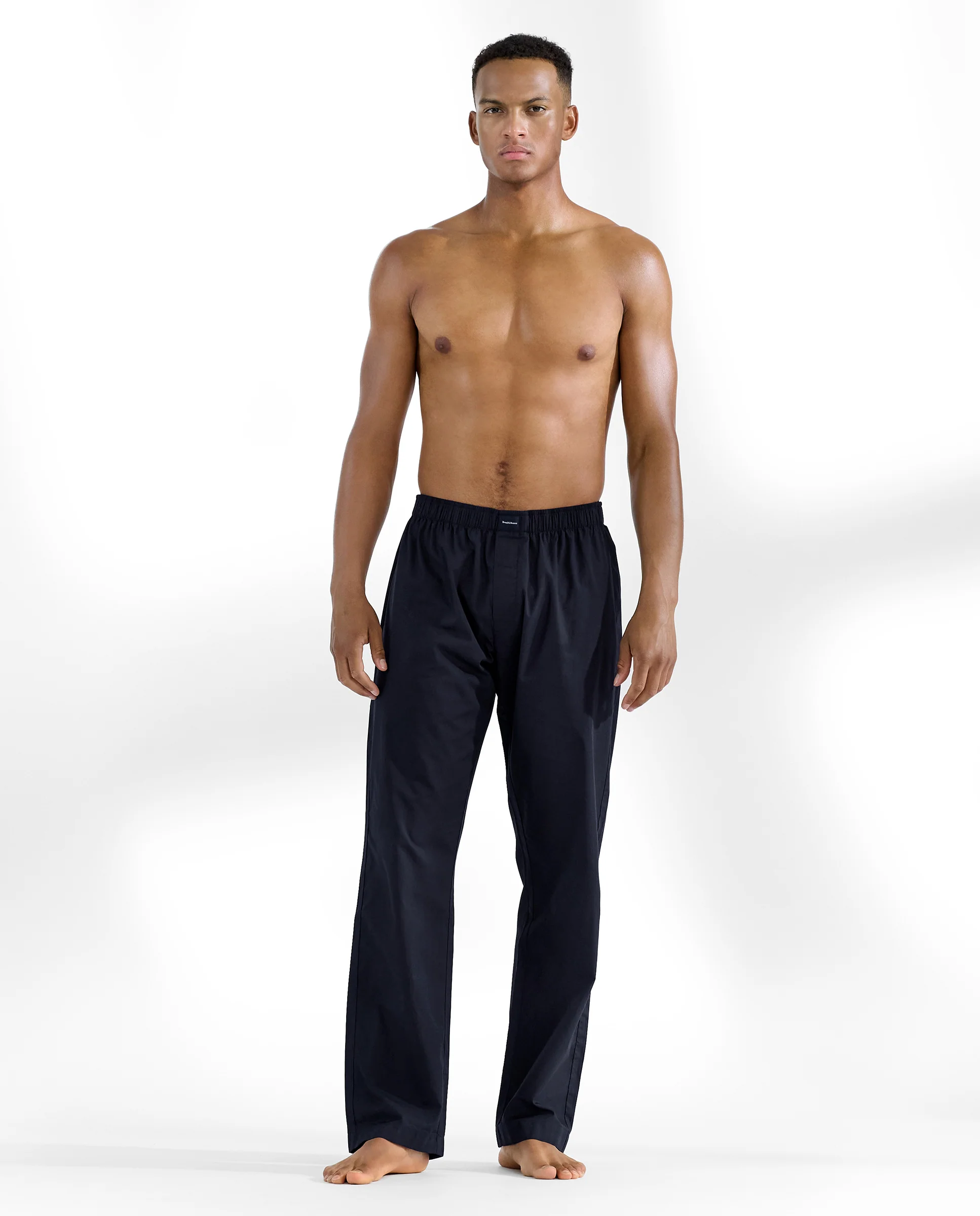 Pantalón largo de pijama algodón orgánico marino - Image 3